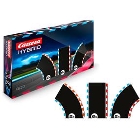 Trases daļas Carrera Hybrid, melna krās.