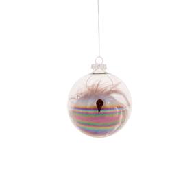 Eglutės žaisliukas Christmas Touch EBD341627, įvairių spalvų, 8 cm, stiklas