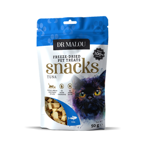 Skanėstas katėms Dr Malou Freeze Dried, tunas, 0.050 kg