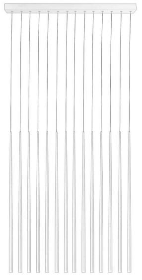 Šviestuvas kabinamas AZzardo Louise AZ3425, LED, 3000 °K, 14 x 45 W, balta sp. / balta sp.