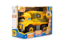 Žaislinis sunkvežimis Cat Junior Crew Truck 82460, juoda sp./geltona sp.