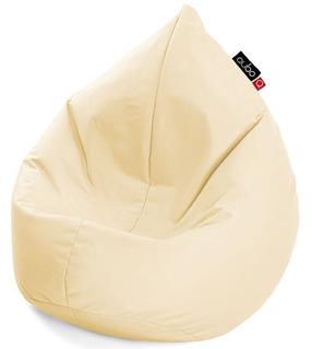 Sėdmaišis Drizzle Drop Pop fit, kreminė sp., 120 l