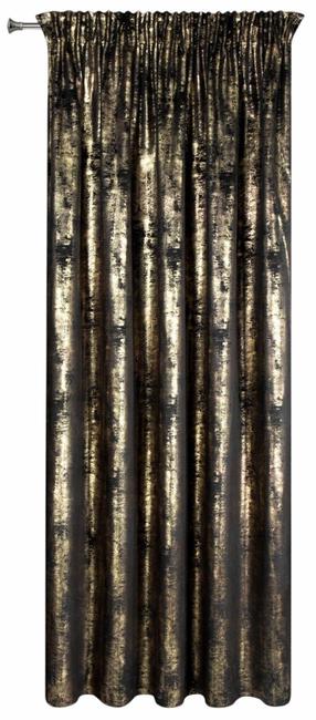 Nakts aizkari Renia, melna krās., 140 cm x 270 cm