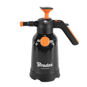 Dārza smidzinātājs, parastais Bradas Foam, hdpe, melna krās., 2 l