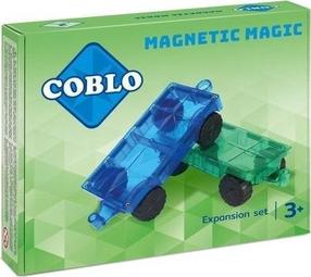 Konstruktor Coblo Magnetic Magic, 2 tk, sinine v./roheline v.