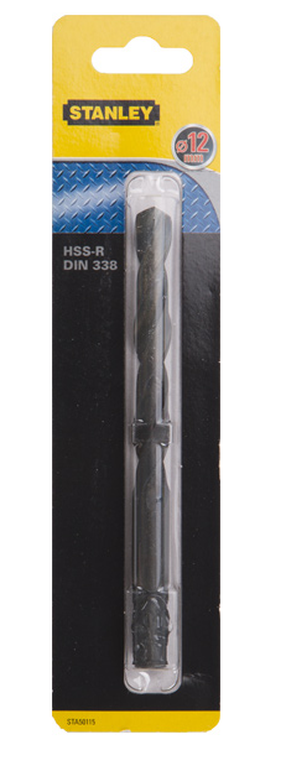 Сверло по металлу Stanley STA50155-QZ, металл, hss-r, -, 14 мм x 16 см