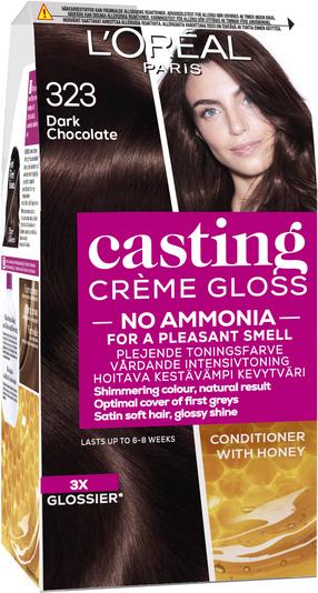 Kраска для волос L’Oréal Paris Casting Creme Gloss, dark chocolate цв., 323, 180 мл
