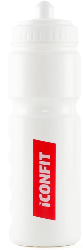 Поилки и шейкеры для спорта ICONFIT, белый цв., пластик, 0.75 л