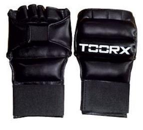 Боксерские перчатки Toorx Lynx Eco Leather Gloces 552GABOT008, черный цв., S