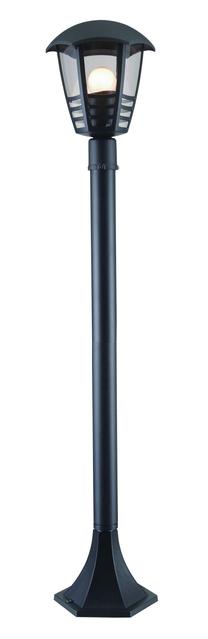 Pastatomas lauko šviestuvas Okko 073-PS, 60W, E27, IP43, juoda sp., 16.5 cm x 83.5 cm