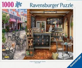 Pusle Ravensburger Quaint Cafe, 50 cm x 70 cm, 1000 tk, mitmevärviline