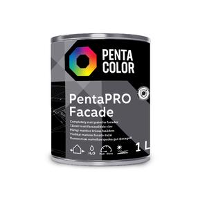 Краска Pentacolor PentaPro Facade, белый цв., 1 л