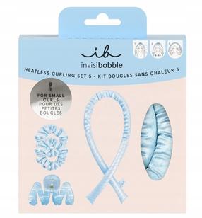 Plaukų suktukai Invisibobble Baby Curl S, žydra sp., 4 vnt.