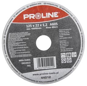 Griešanas disks Proline T41 A60S, 115 mm x 1 mm x 22 mm
