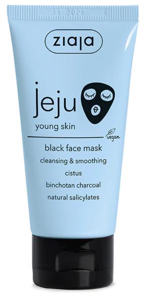 Sejas maska Ziaja Jeju Black, 50 ml, 12+