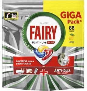 Nõudepesumasina kapslid Fairy Platinum Plus All in One, 88 tk