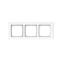 Trivietis rėmelis Vilma QR1000 FIT LINE R03, balta sp. 3 vt.