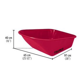 Käru anum Truper CAT-60ND