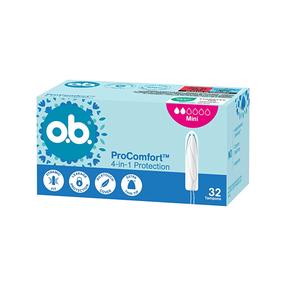 Гигиенические тампоны O.B. ProComfort 4in1, MINI, 64 шт.