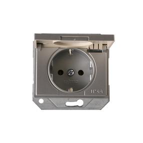Pistikupesa Vilma XP500 111050202907, maandusega, IP44, metall v.