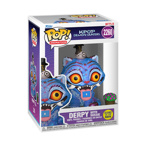 Mängukujuke Funko POP! Animation KPOP Demon Hunters - Derpy with Sussie (Glow in the dark) 94693F, sinine v.