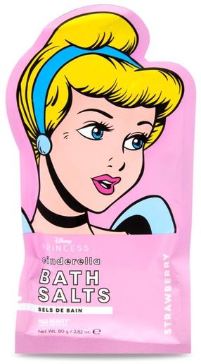 Vonios druska Mad Beauty Disney POP Princess Cinderella, 80 g
