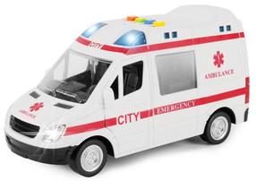 Игрушечная машина скорой помощи City Service Rescue 48929, белый цв.
