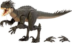Rotaļlietu figūriņa, dinozaurs Mattel Jurassic World Hammond Collection Scorpios Rex JKG97, 43 cm, pelēka krās.