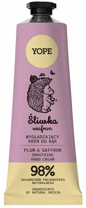 Rankų kremas Yope Plum & Saffron, 50 ml