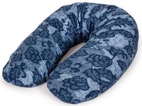 Pagalvė nėščiosioms Ceba Baby Multi Physio Denim Style Flowers, mėlyna sp.