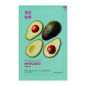 Sejas maska Holika Holika Pure Essence Avocado, 23 ml