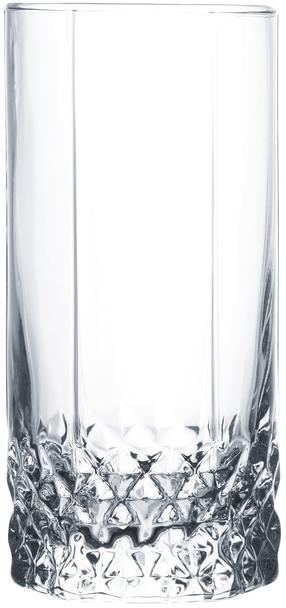 Stiklinių komplektas Domotti Delight Diamond, stiklas, 0.310 l, 6 vnt.