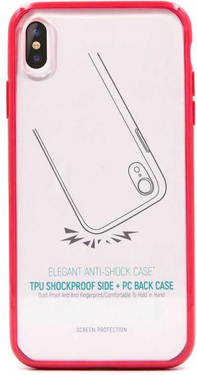 Telefono dėklas Devia Elegant Anti-Shock, Apple iPhone XS Max, raudona