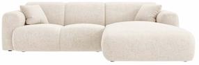 Kampinė sofa Cosmopolitan Design Nolio Haga 23, šviesiai smėlinė, dešininė, 170 x 260 cm x 72 cm