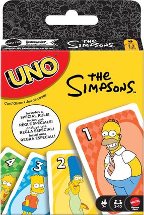 Карточные игрa Уно Mattel Games The Simpsons