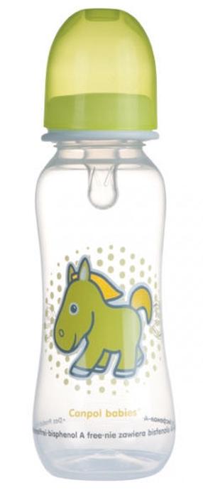 Kūdikių buteliukas Canpol Babies, 250 ml, 0 mėn., įvairios sp.