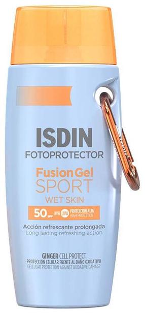 Гель для ухода за загаром для тела Isdin Fusion Gel Sport SPF50, 100 мл