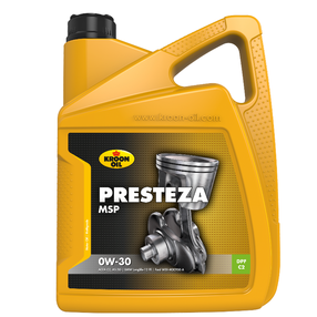 Motoreļļa Kroon Oil Presteza MSP 0W - 30, sintētiskais, 5 l