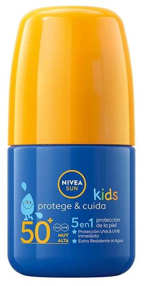 Гель для ухода за загаром для тела Nivea Sun Protect Kids SPF50+, 50 мл