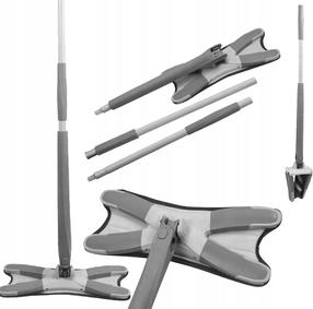 Põrandamopp WMC Tools X, 115 - 128 cm, hall v.