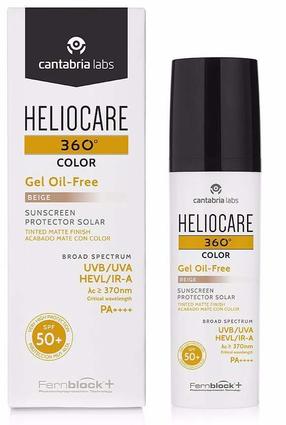 Гель для ухода за загаром Heliocare 360° Color SPF50+, 50 мл