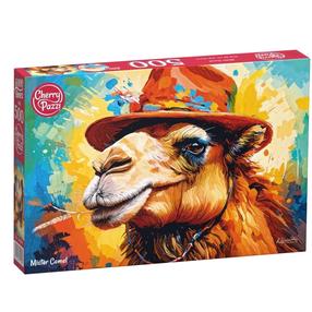 Puzle CherryPazzi Mister Camel, 34.5 cm x 50 cm, 500 gab., daudzkrāsaina