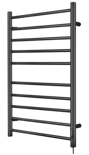 Elektriskais dvieļu žāvētāja stienis Thema Lux BK-109W-10T, melna krās., 53 cm x 87 cm, 135 W