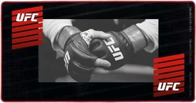 Hiirematt Konix UFC XXL, 90 cm x 46 cm x 0.3 cm, must v./punane v.