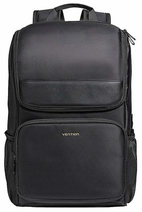 Kuprinė nešiojamam kompiuteriui Vention KROB0, juoda sp., 19 l, 15.6"