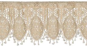 Dienas aizkari Moly FZY2-02, bēša krās., 150 cm x 30 cm