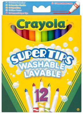 Фломастер Crayola, односторонние, 12 шт.