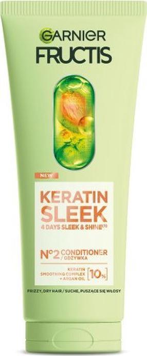 Matu kondicionieris Garnier Fructis Keratin Sleek, 200 ml