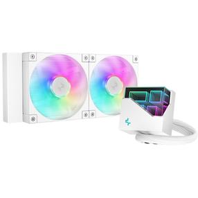 Ūdens dzesētājs procesoram Deepcool LT240 WH ARGB, 282 mm x 52 mm