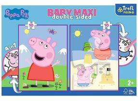 Dėlionė Trefl Peppa Pig Peppas Good Day 43001, 40 cm x 30 cm, 20 vnt., įvairių spalvų